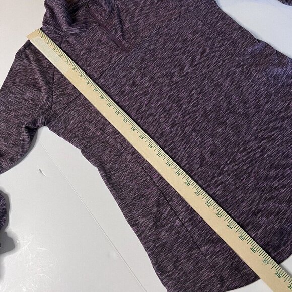 Columbia Omni-Wick 1/4 Zip Pullover Purple Heathered Women's Size M - Picture 8 of 8